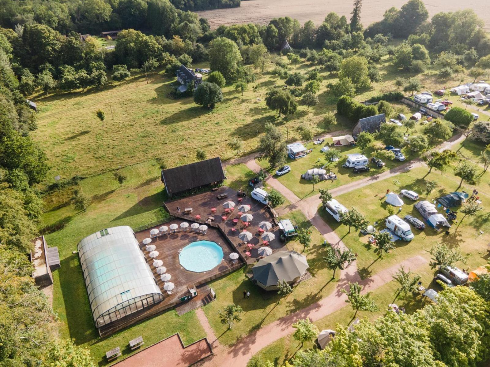 Huttopia Calvados - Normandie Moyaux  Exteriör bild